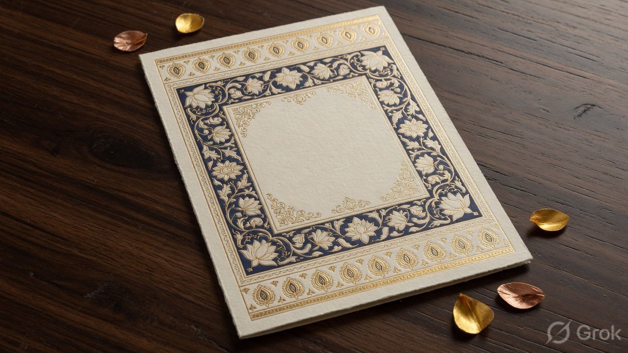 Custom digital invitation
