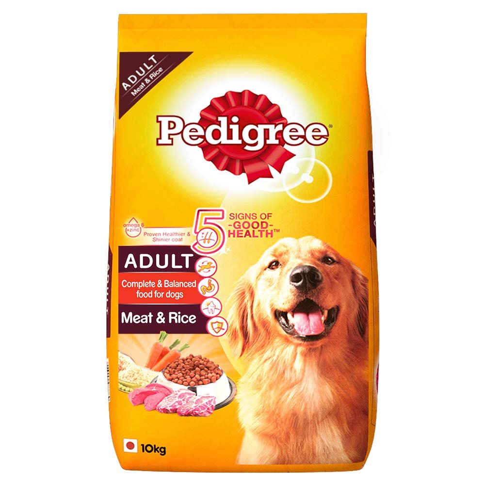 Pedigree: A popular brand known for its affordable and tasty dog food, with a special line of food for senior dogs.